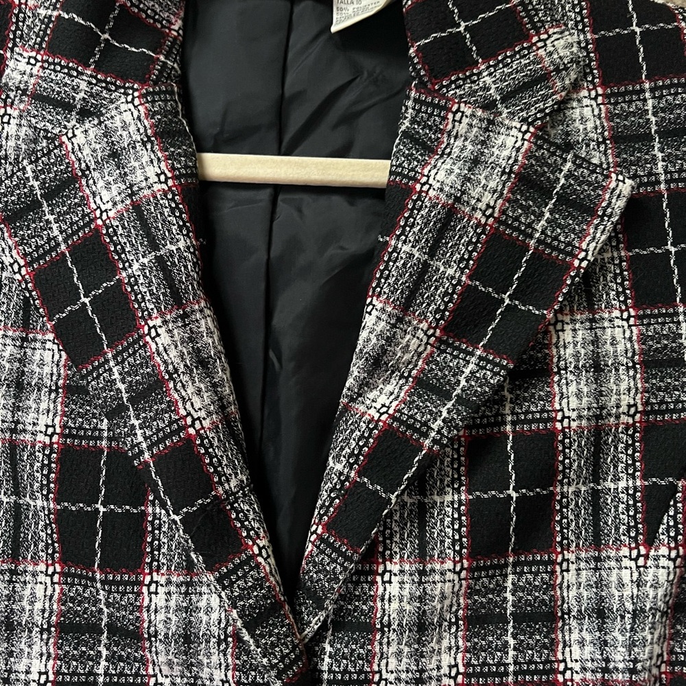 Jaclyn Smith 90s vintage Classics Plaid Women's Blazer 10 - Picture 2 of 8